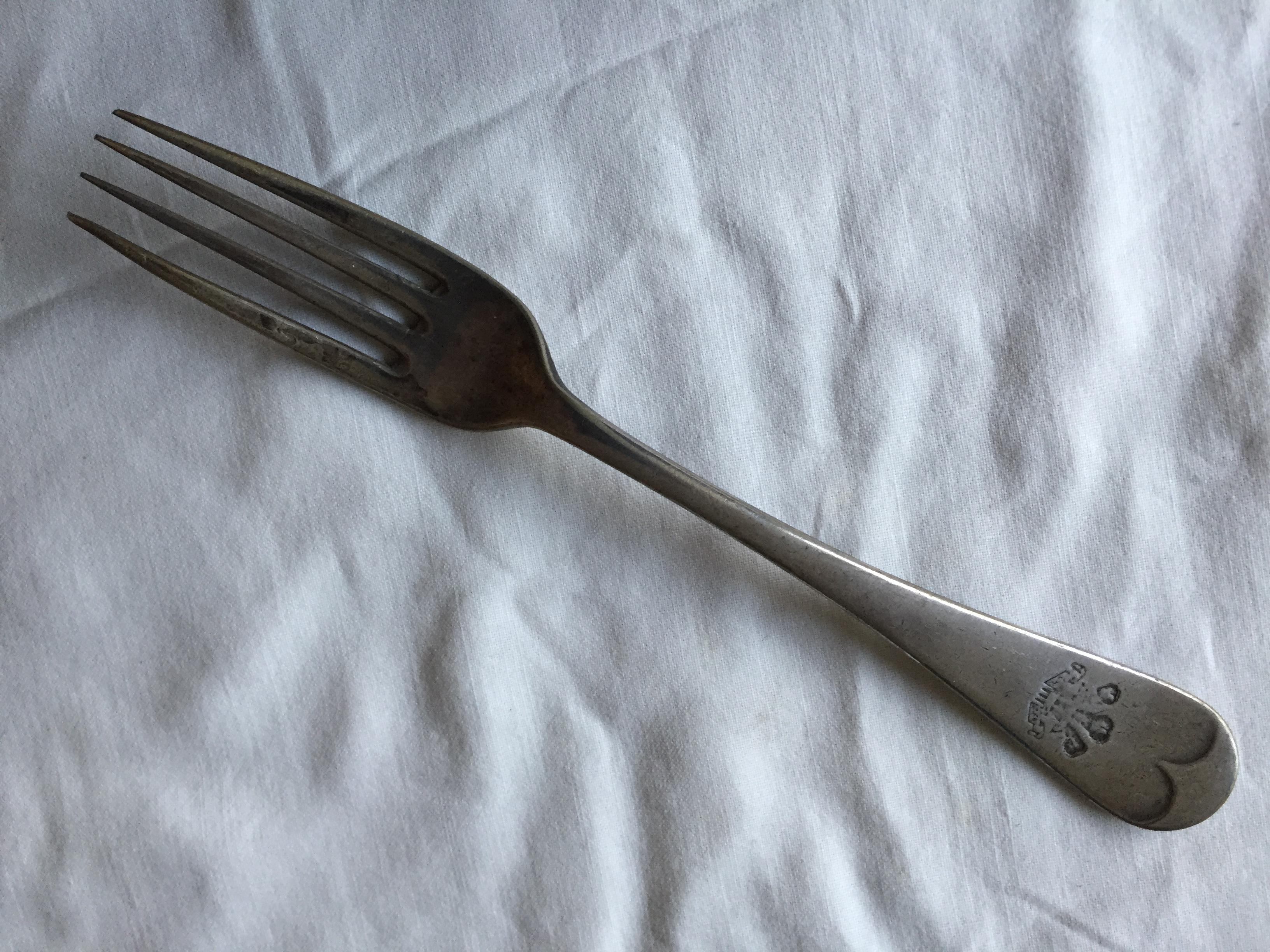  AS USED IN SERVICE DINING FORK FROM THE PRINCE LINE